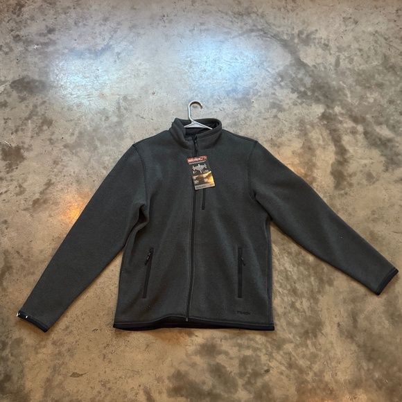 Gray Filson Polartex Thermal Pro Quarter Zip Size L NWT - Picture 1 of 4